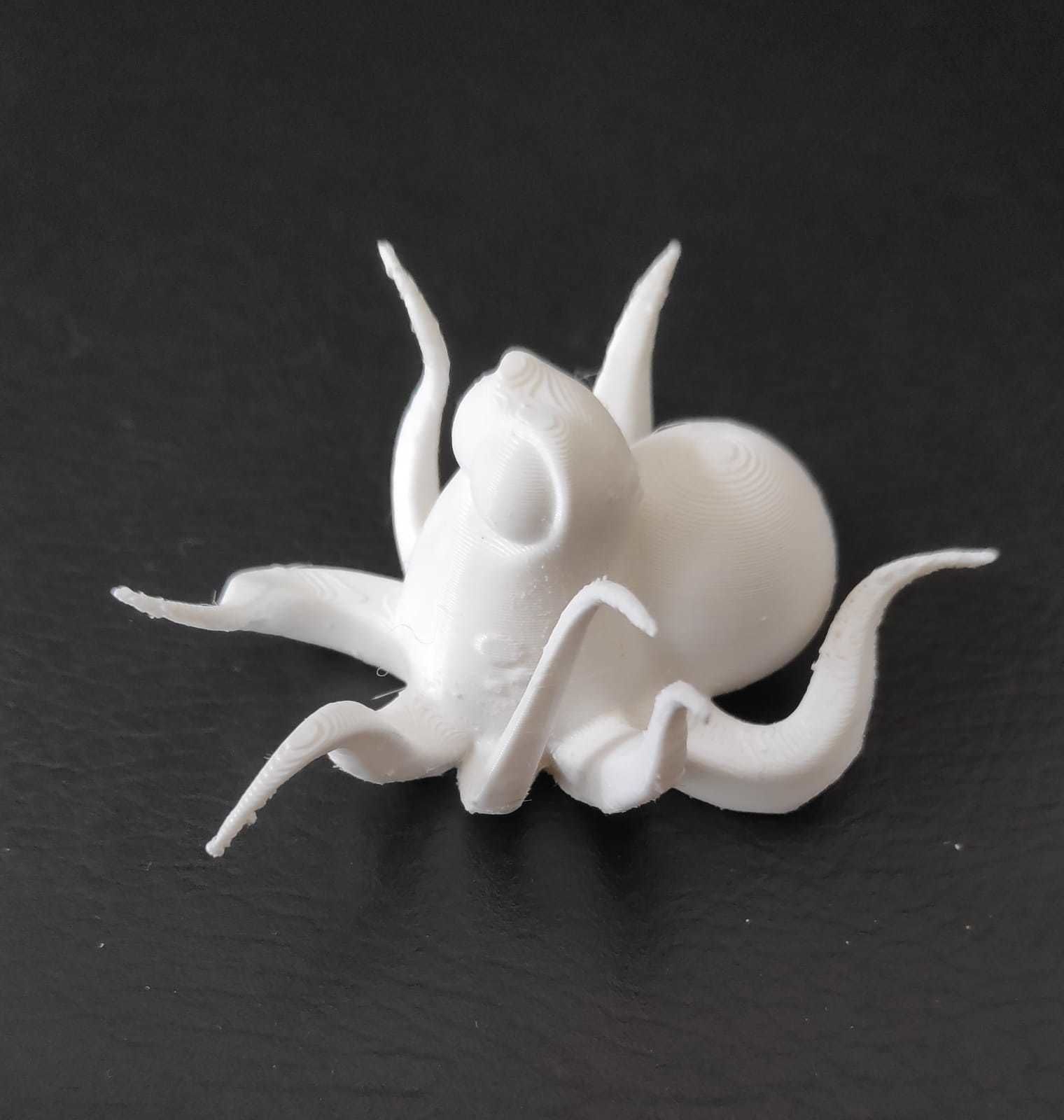 Cartoon Octopus 3D model 3D printable | CGTrader