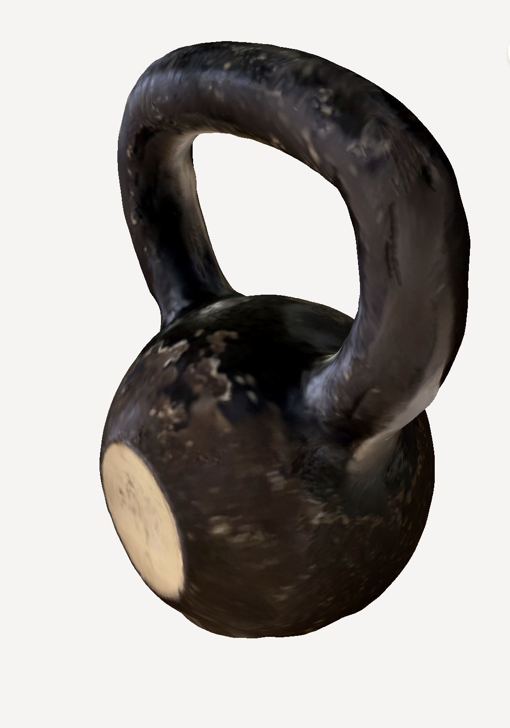Rusty Kettlebell 3D model 3D printable CGTrader
