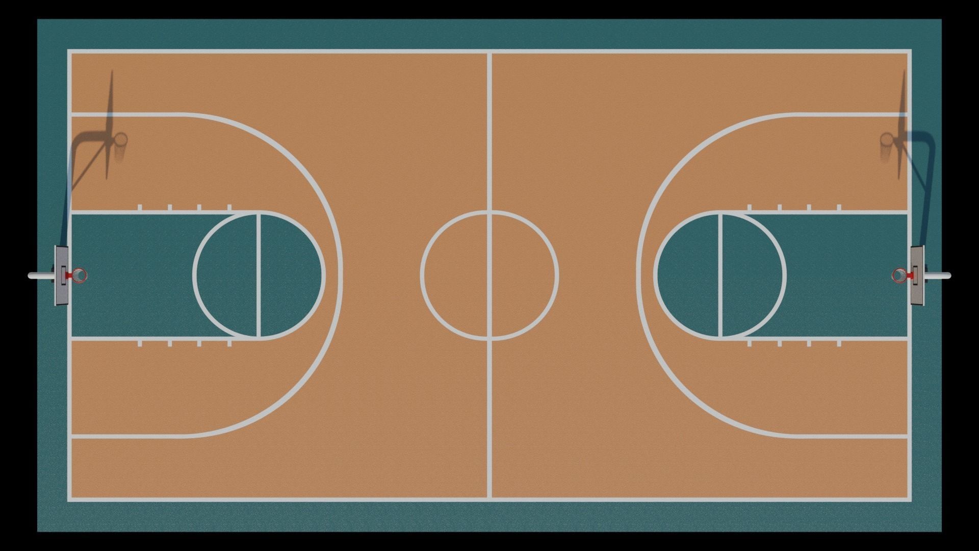 Basketball Courts Pack 3D Model Collection CGTrader