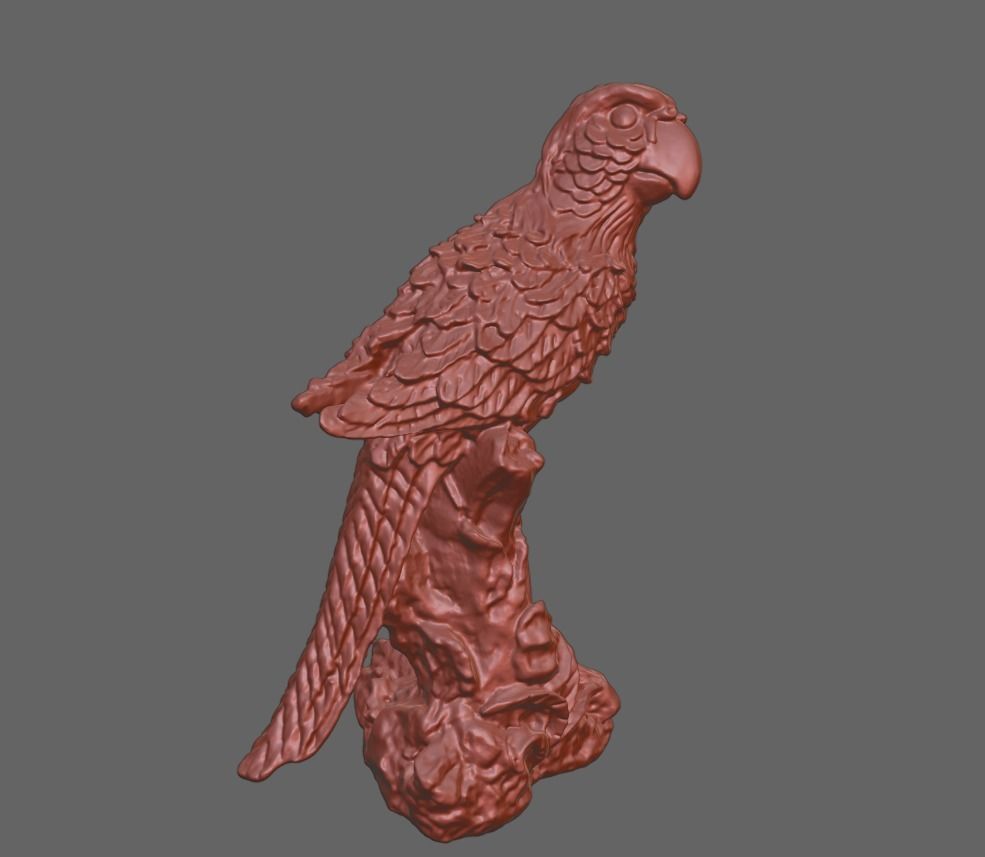 Perroquet 3d model 3d printable cgtrader