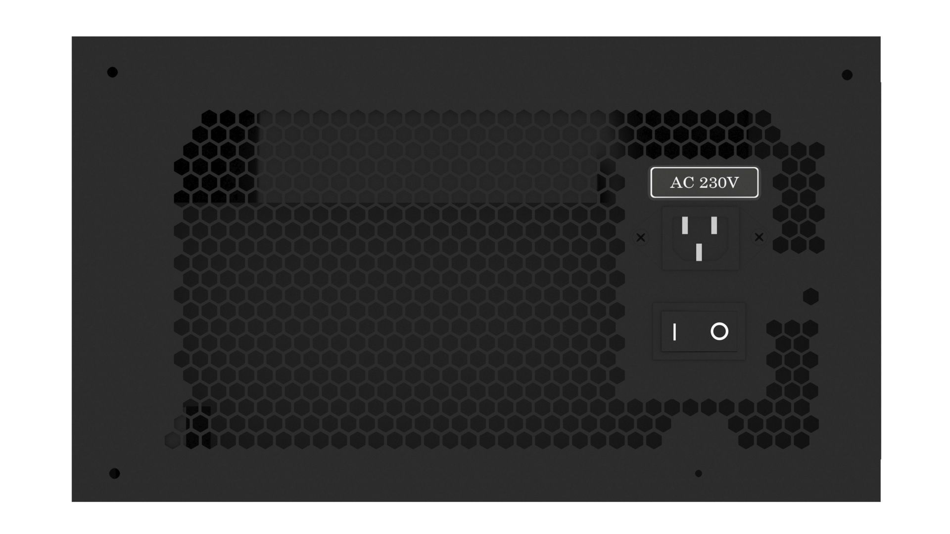 Black Power Supply Unit 3D model | CGTrader