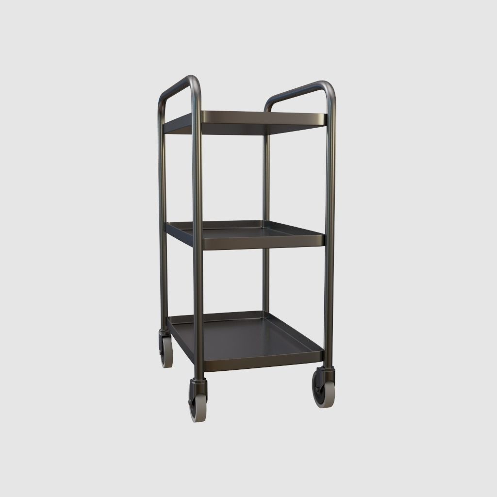 Hospital Medical Cart 3D model CGTrader