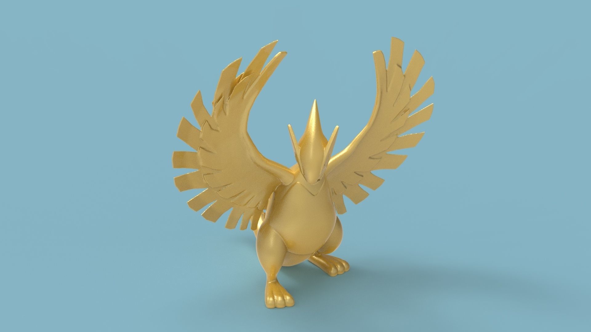 Figurine Pokémon Lugia Ho-oh Celebi 19cm, Statuette Collection Anime, Neuve