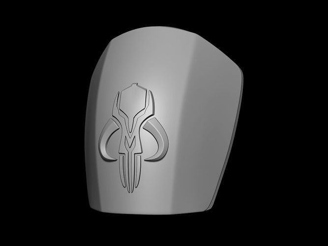 Mandalorian Shoulder Armor 3d digital download Bo katan Shoulder 3D ...
