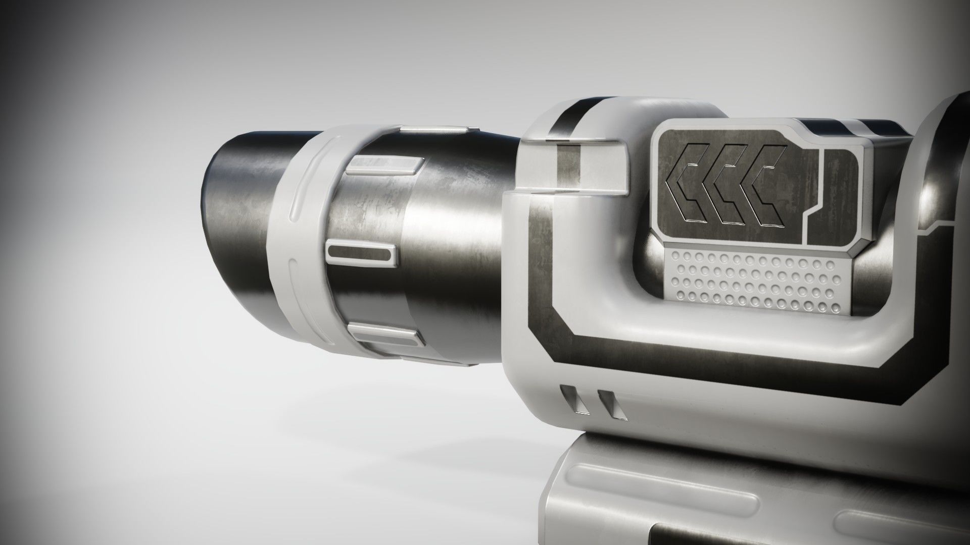 3D model Sci-fi Scope VR / AR / low-poly | CGTrader