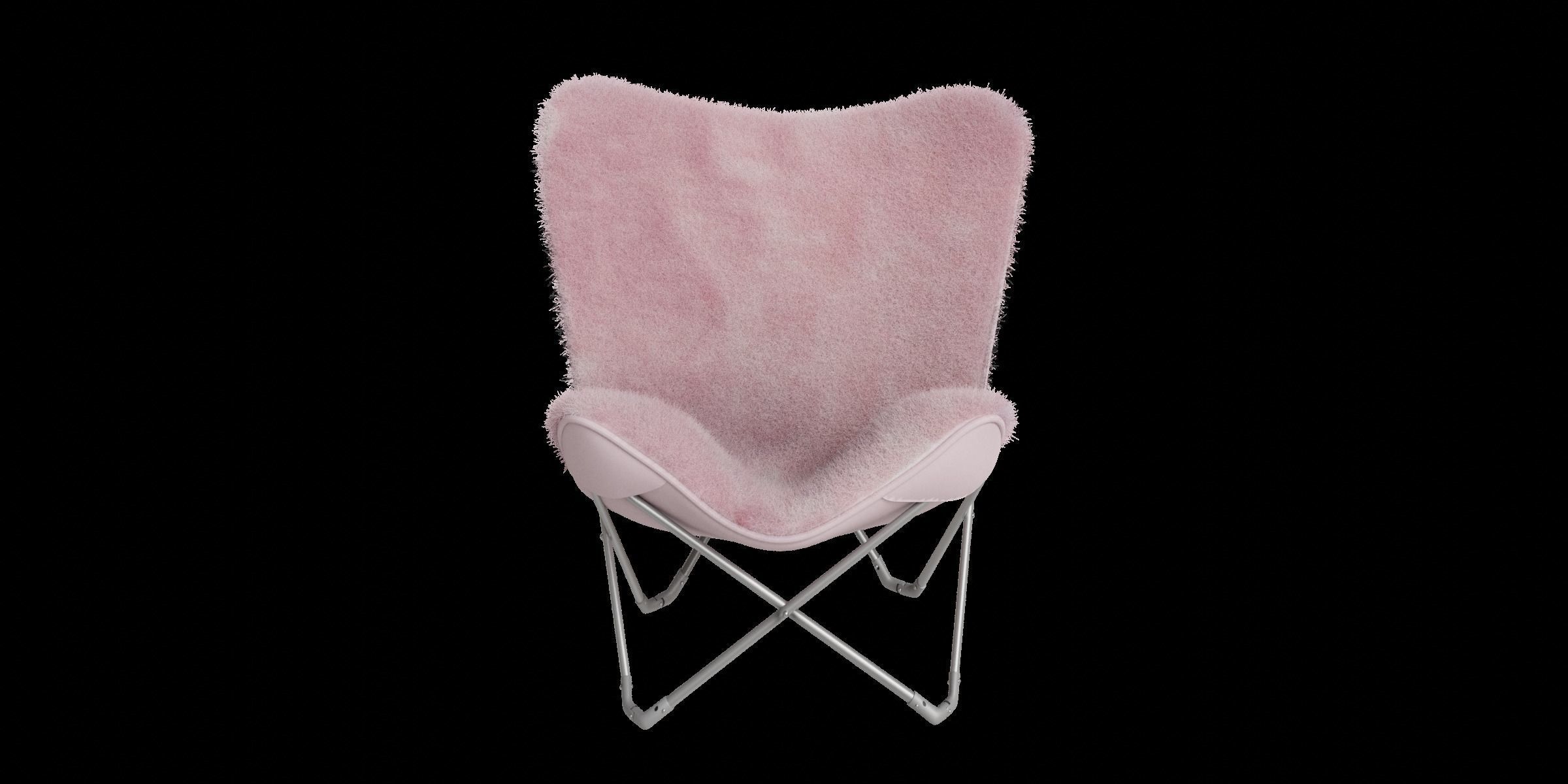 The Big One Butterfly Chair 3D model CGTrader