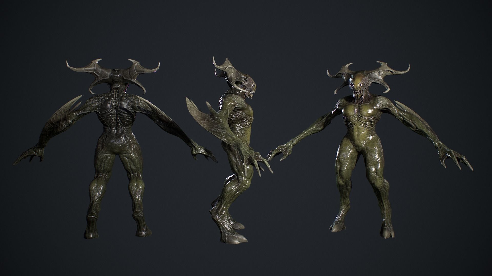 3D model Demon Character 2 VR / AR / low-poly | CGTrader