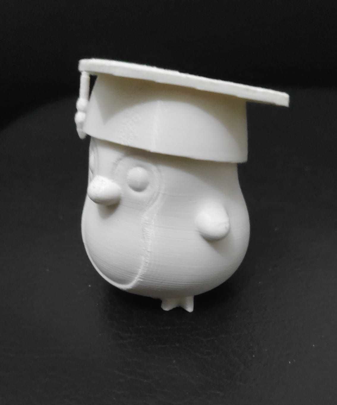 Penguin Graduate 3D model 3D printable | CGTrader