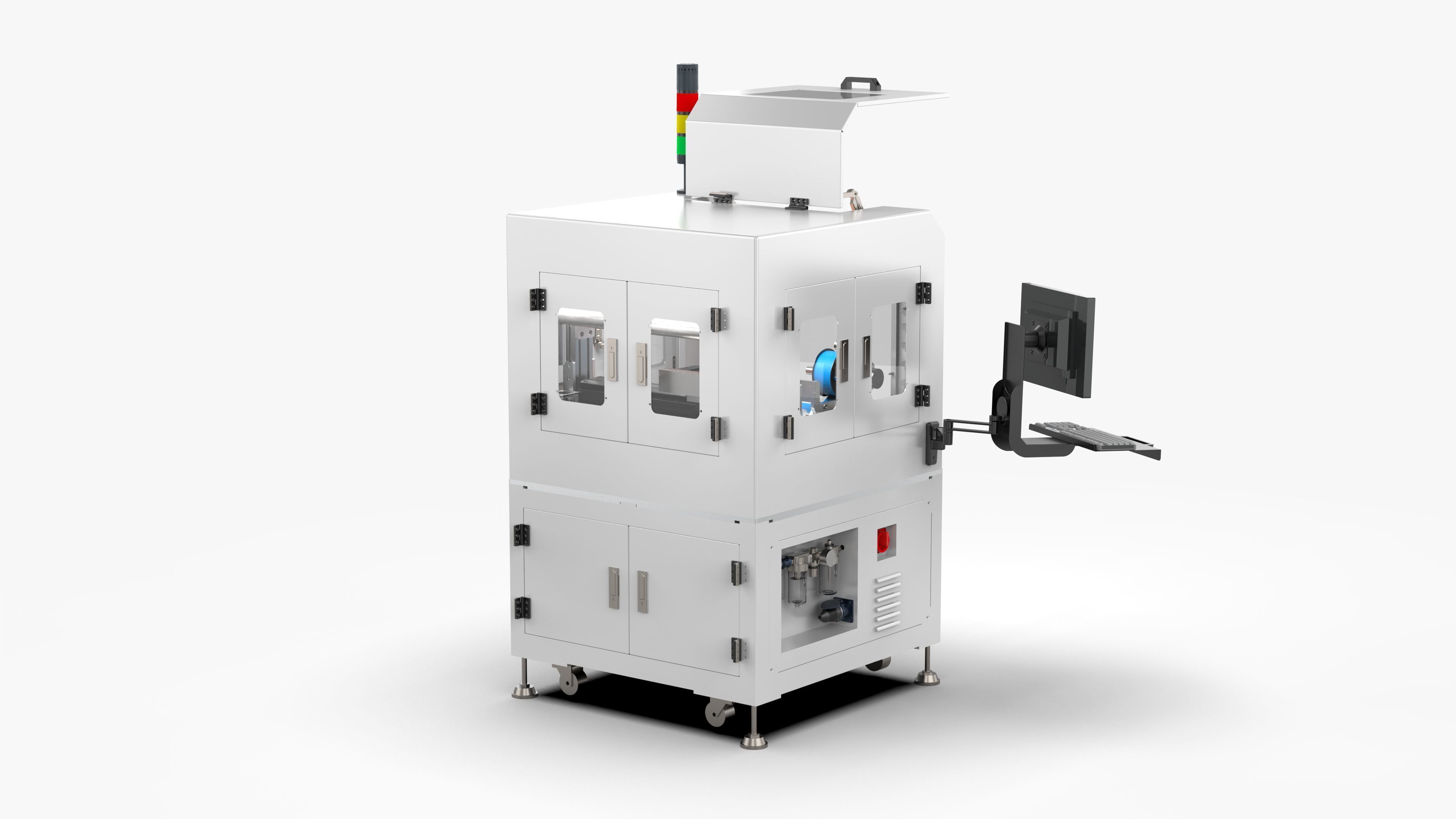 Automatic Peeling Film Machine 3D model | CGTrader