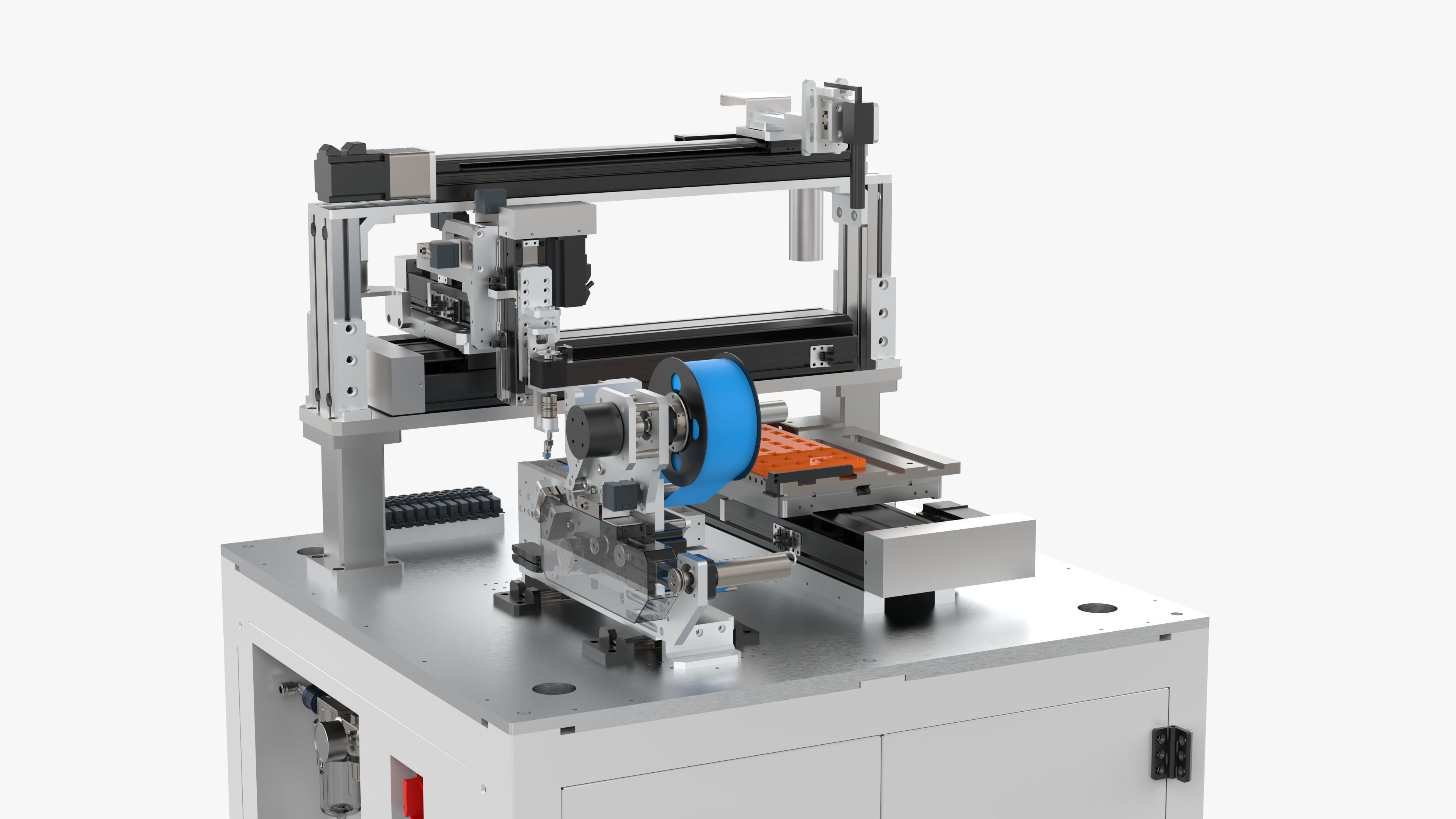 Automatic Peeling Film Machine 3D model | CGTrader