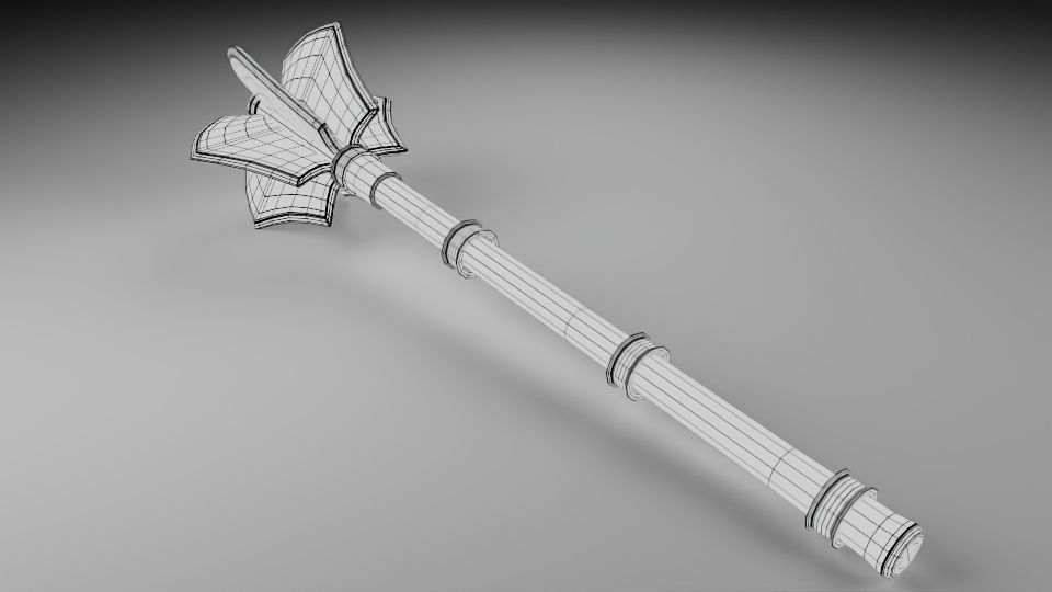 3D model Unique medieval maces pack VR / AR / low-poly | CGTrader
