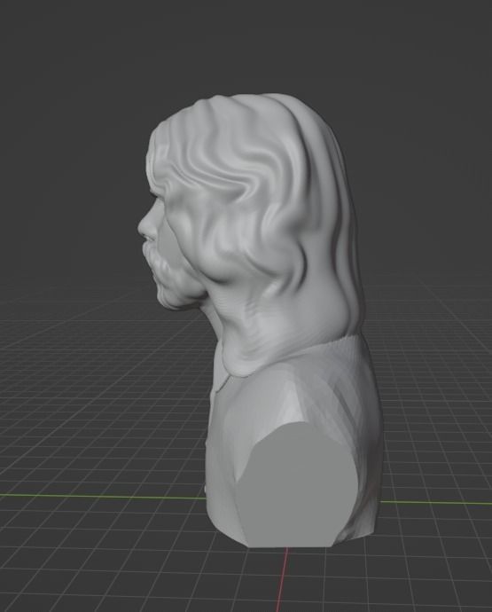 Bob Seger 3D model 3D printable CGTrader