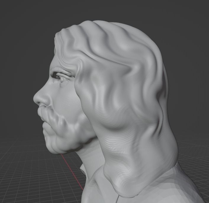 Bob Seger 3D model 3D printable CGTrader