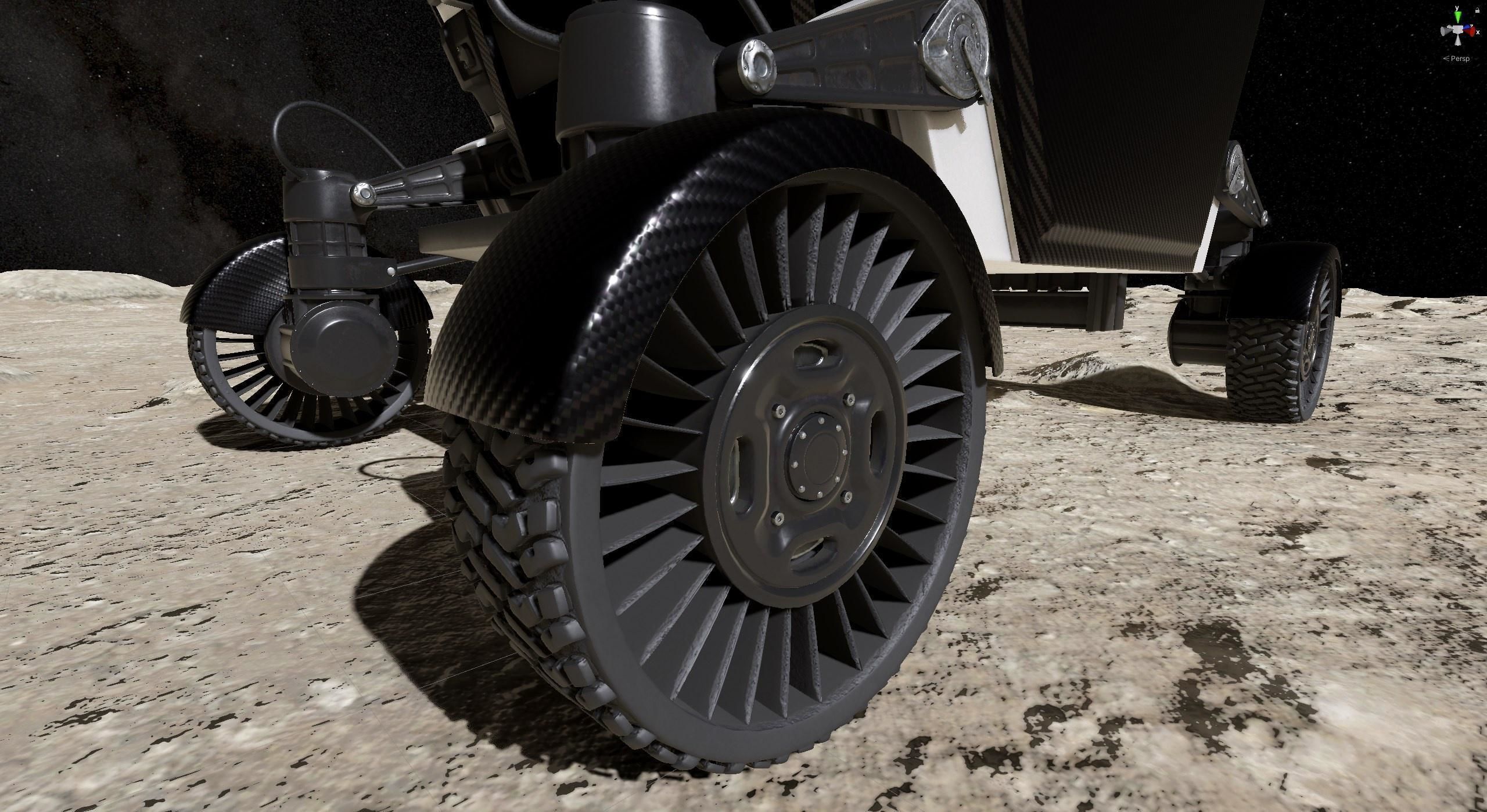 3D model FLEX Moon Rover PBR VR / AR / low-poly | CGTrader