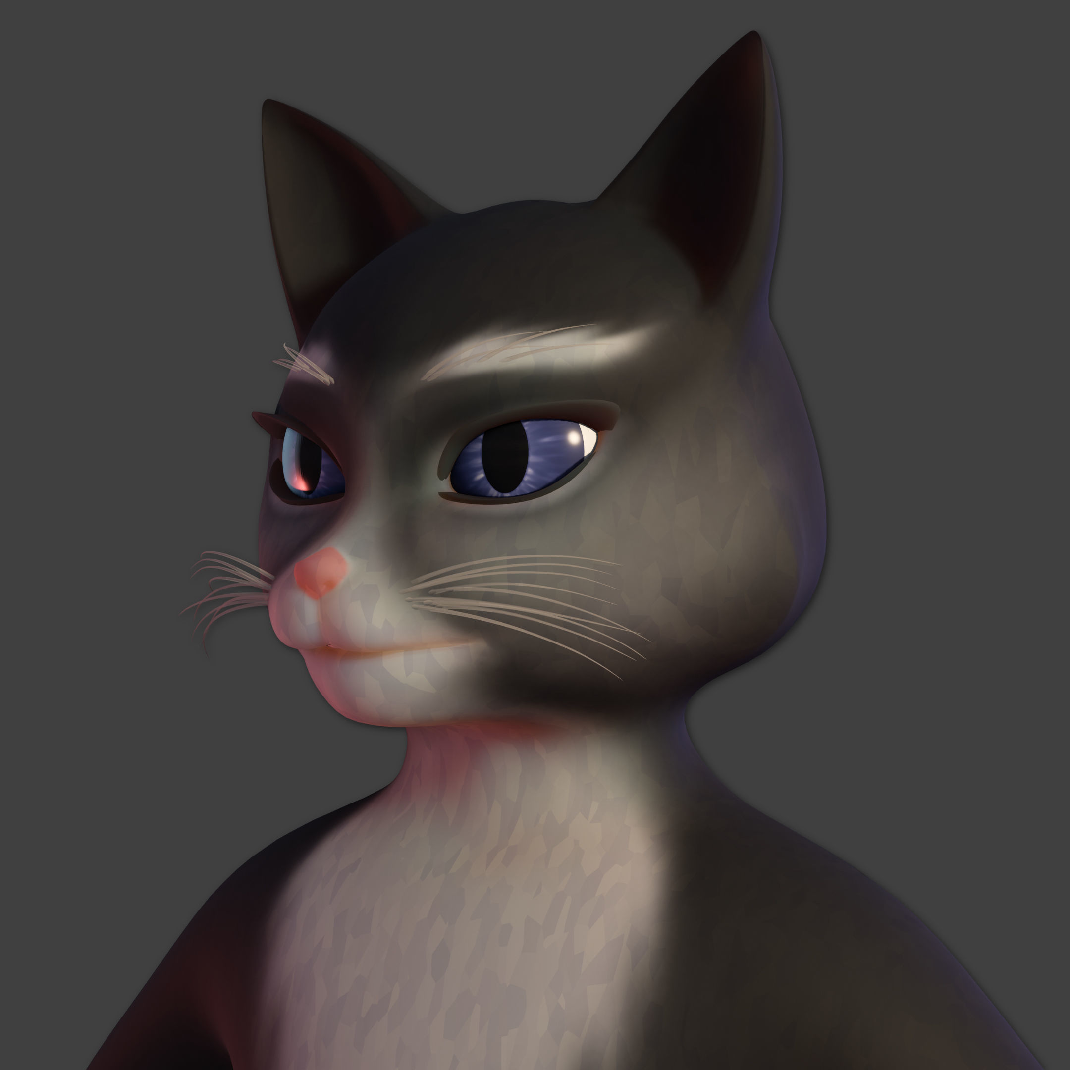3D Model Kitty Softpaws RIGGED Puss In Boots The Last Wish VR AR 3d-model-kitty-softpaws-rigged-puss-in-boots-the-last-wish-vr-ar