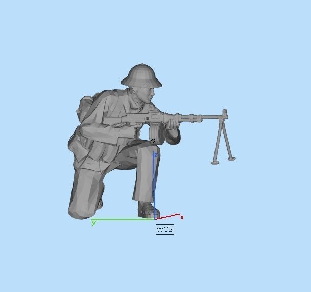 US VietNam War Soldier 3D model 3D printable | CGTrader