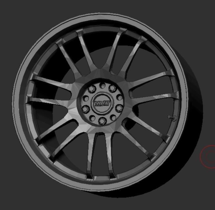 Volk Rays RE30 Wheels Rims 3D Print Ready 3D model 3D printable | CGTrader