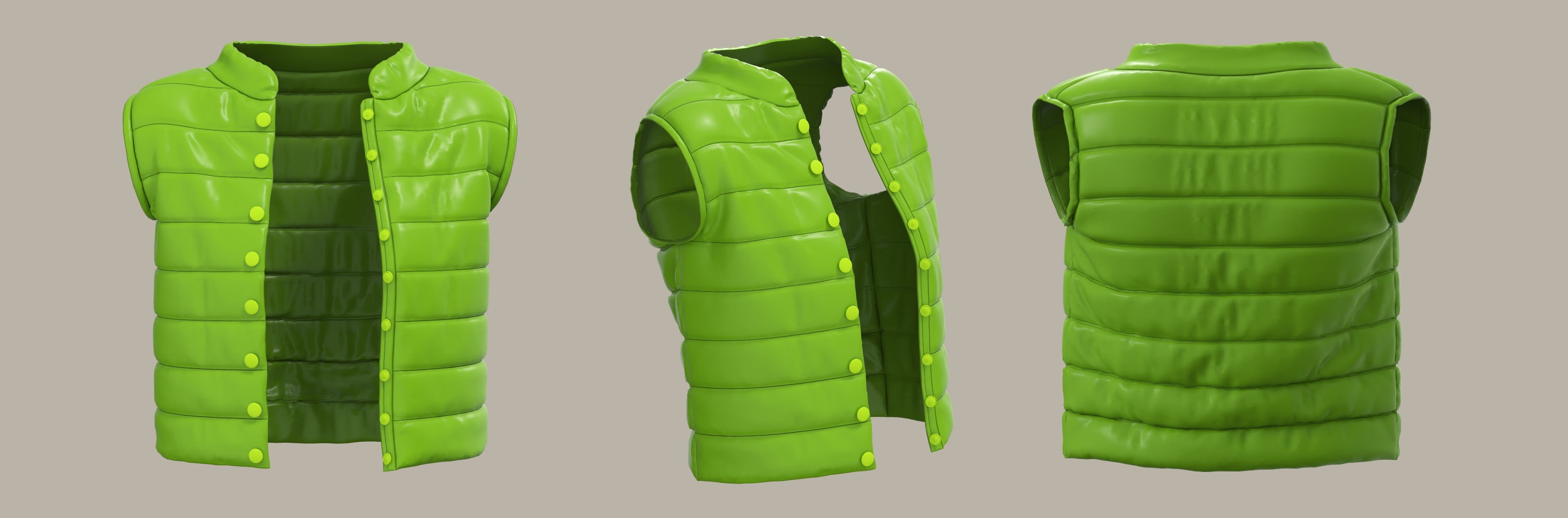 Vest Marvelous Designer 3D model | CGTrader
