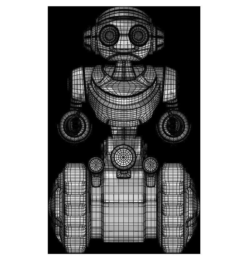 Collection of 7 toy robots 3D model CGTrader