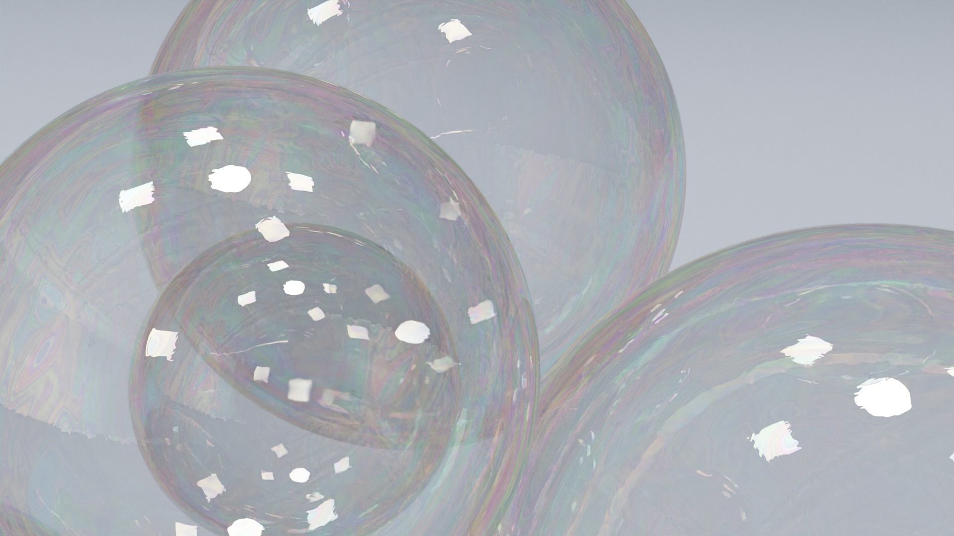 Blender Cycles - realistic iridescent soap bubbles Texture animated ...
