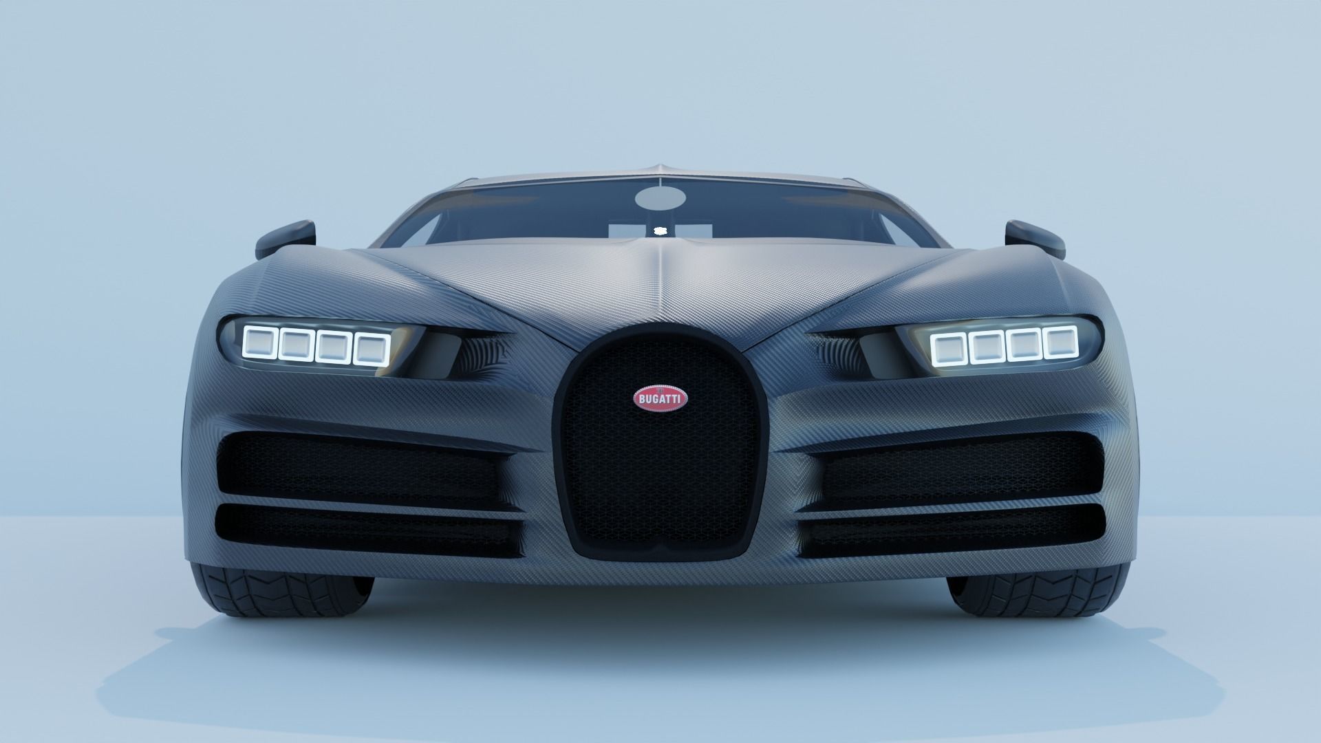 BUGATTI CHIRON CARBON FIBER 3D model | CGTrader