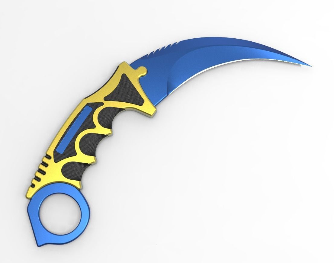 3D model CSGO Dagger Knife VR / AR / low-poly | CGTrader