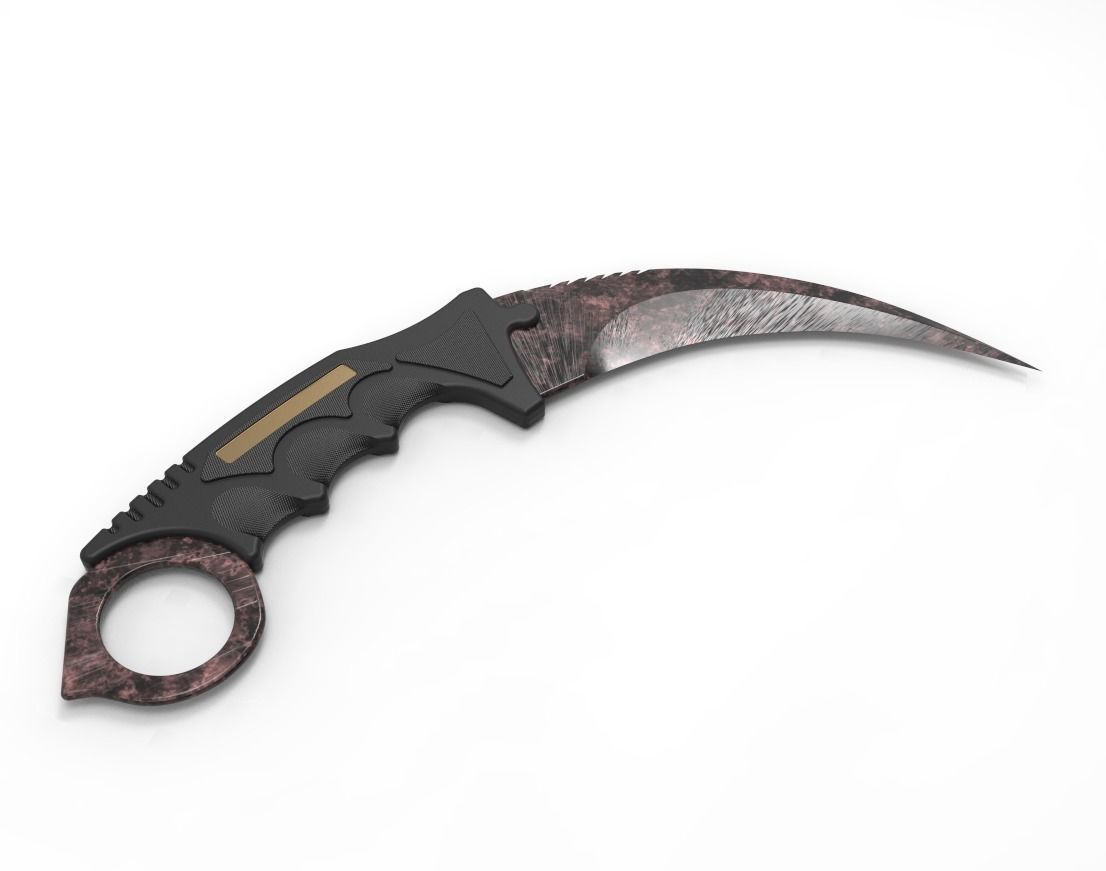 3D model CSGO Dagger Knife VR / AR / low-poly | CGTrader