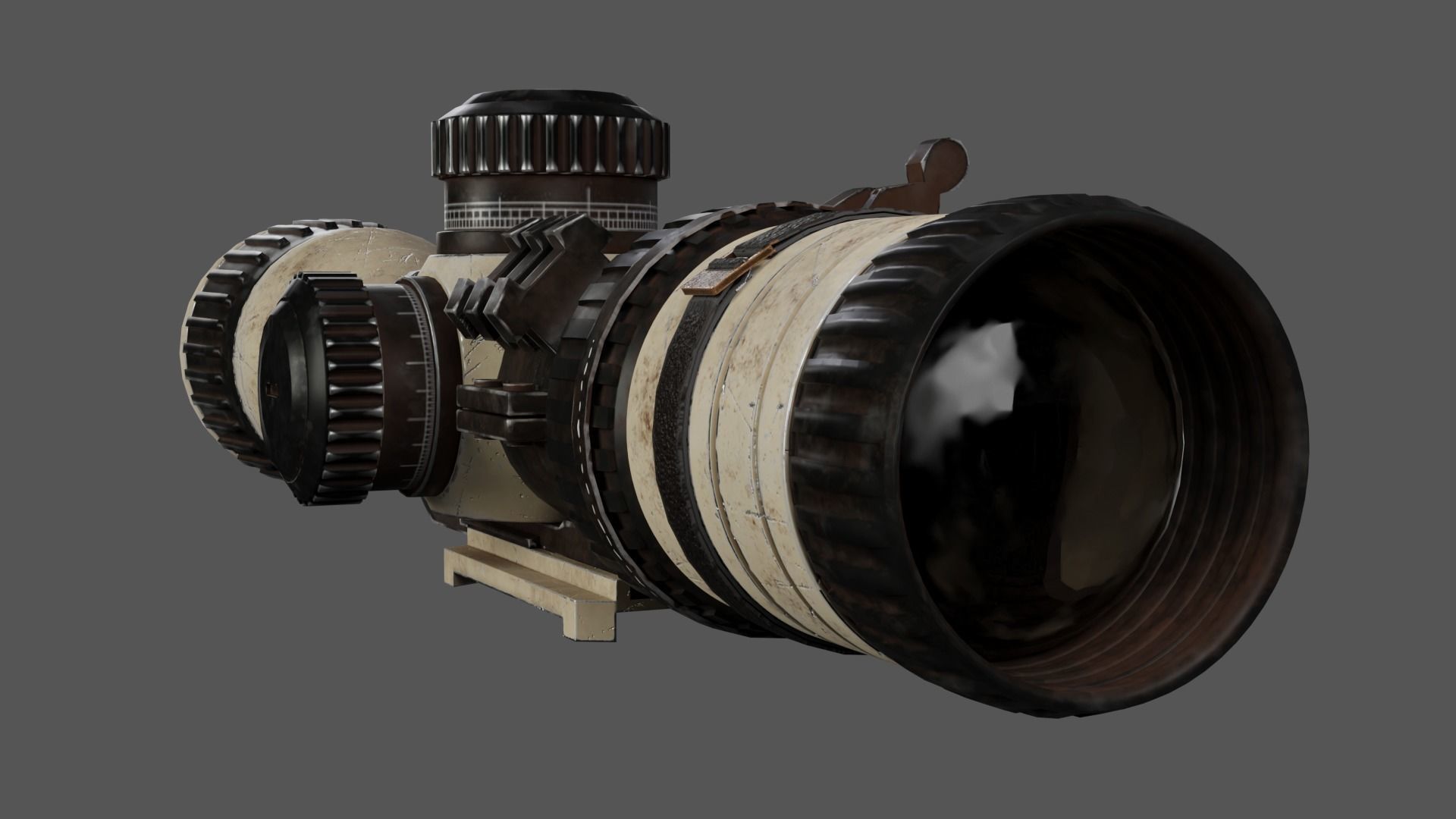 3D model Tactical Scope VR / AR / low-poly | CGTrader