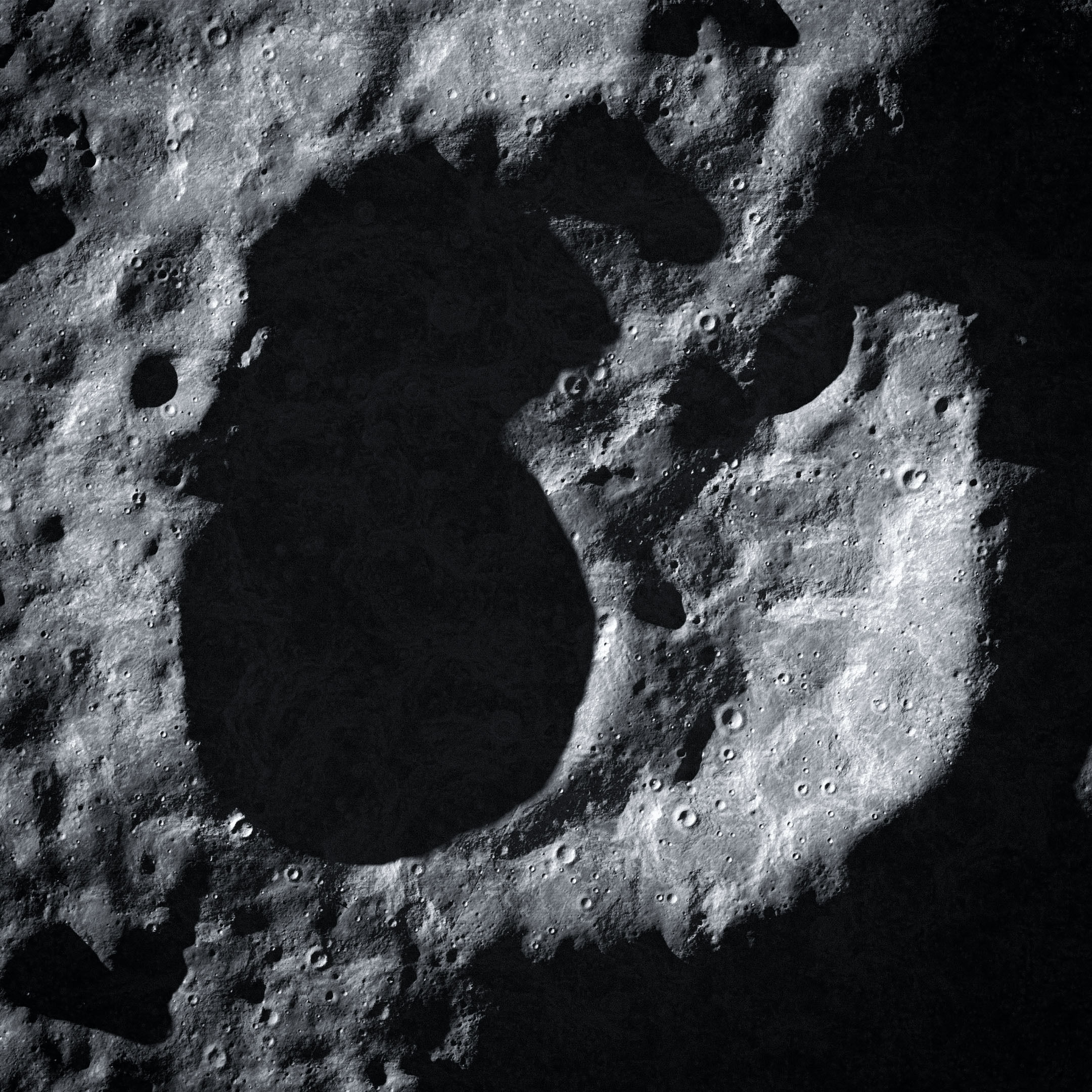 de Gerlache crater 3D model CGTrader