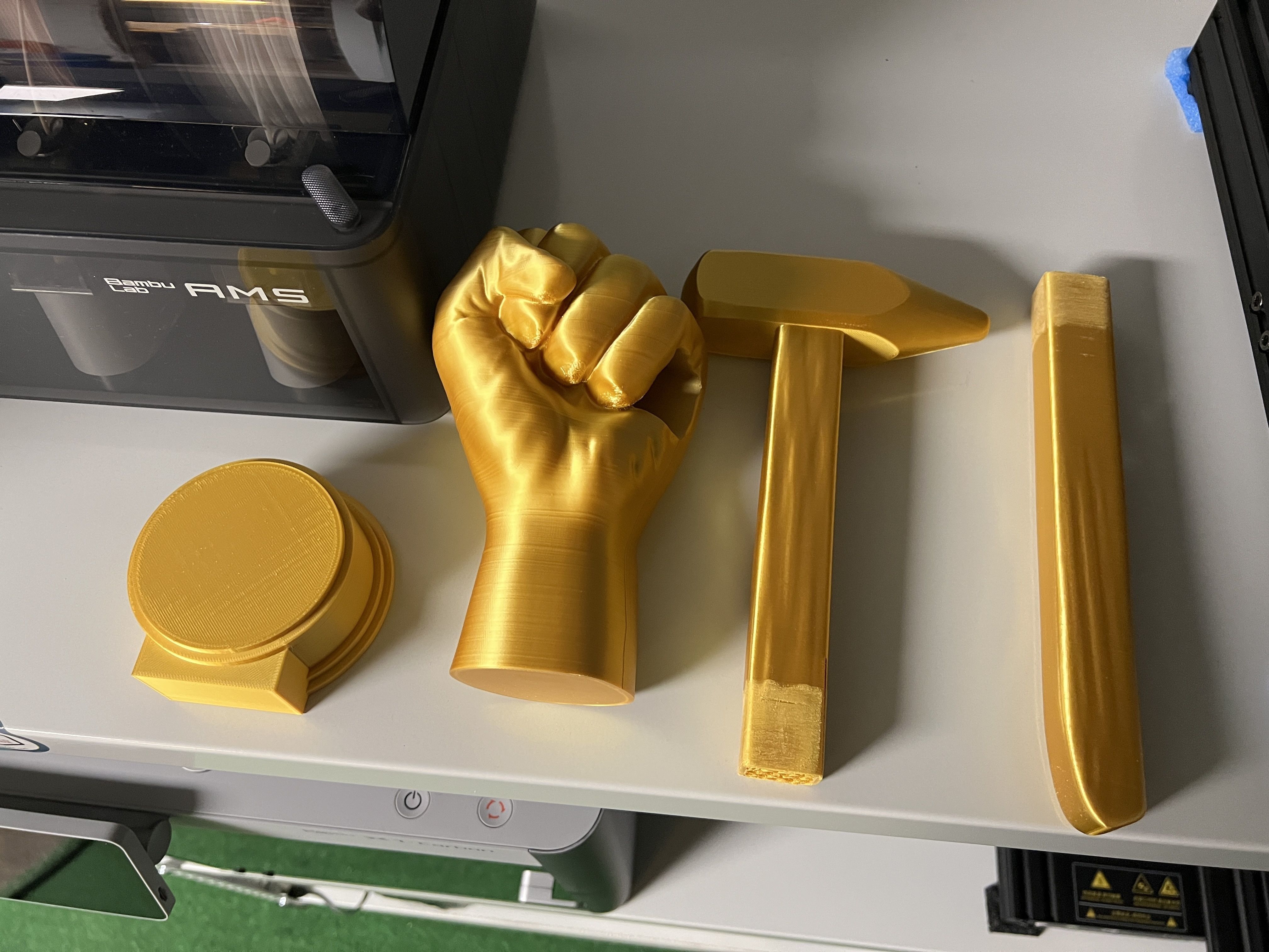 Trophy - Automotive or Handworker 3D model | CGTrader