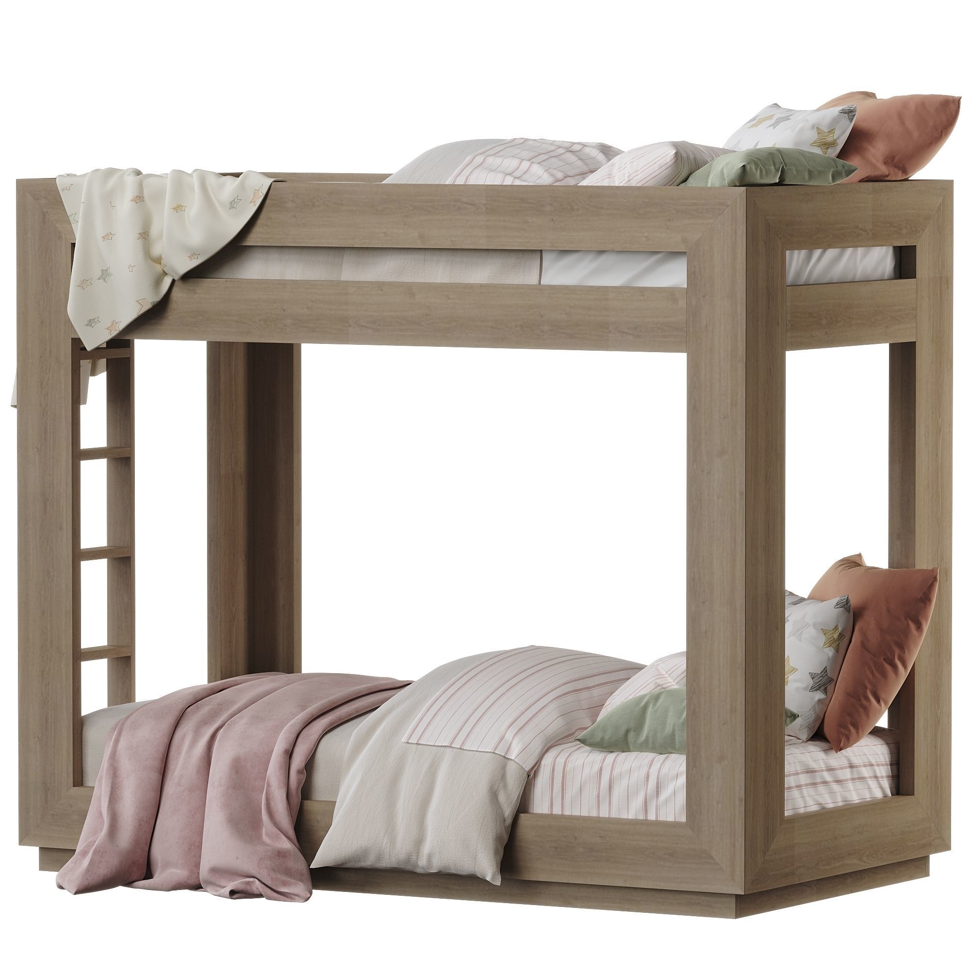 RH THAYER BUNK BED 3D model CGTrader