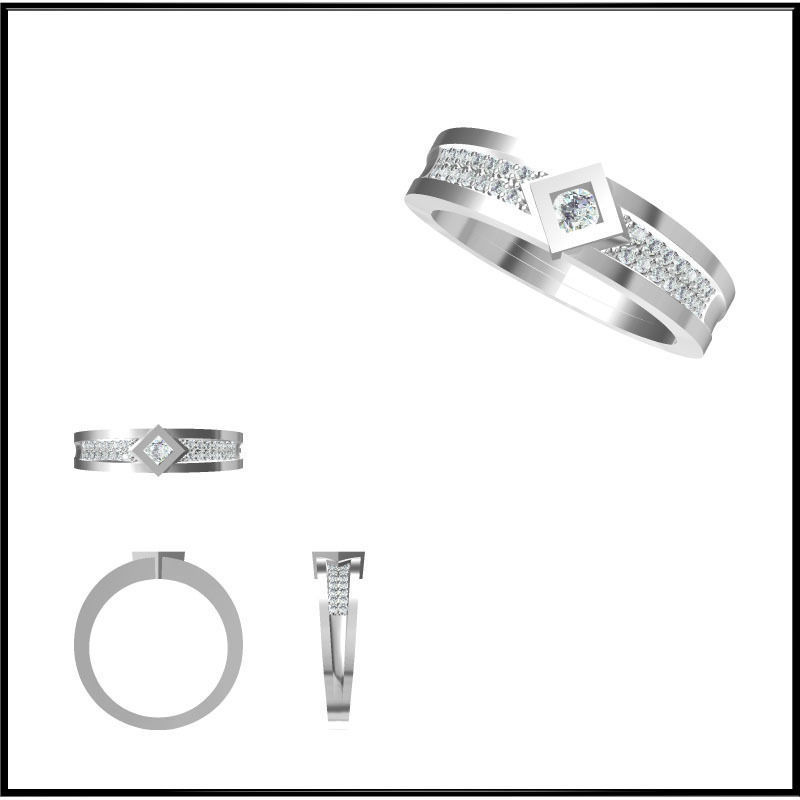 15 Files of Fancy Bands ready to print free 3D model 3D printable CGTrader