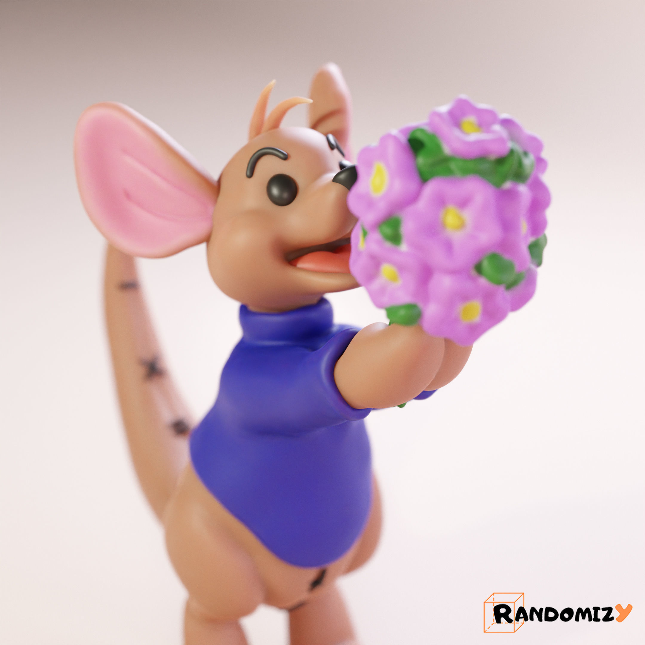 Kanga and Roo Fanart 3D model 3D printable | CGTrader