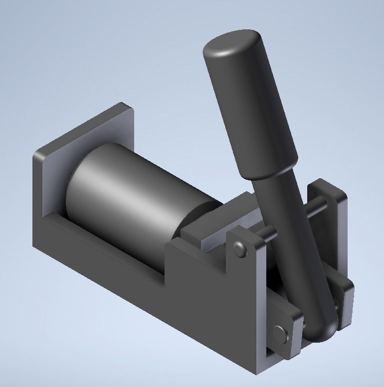Manual Can Crusher 3D model 3D printable animated CGTrader