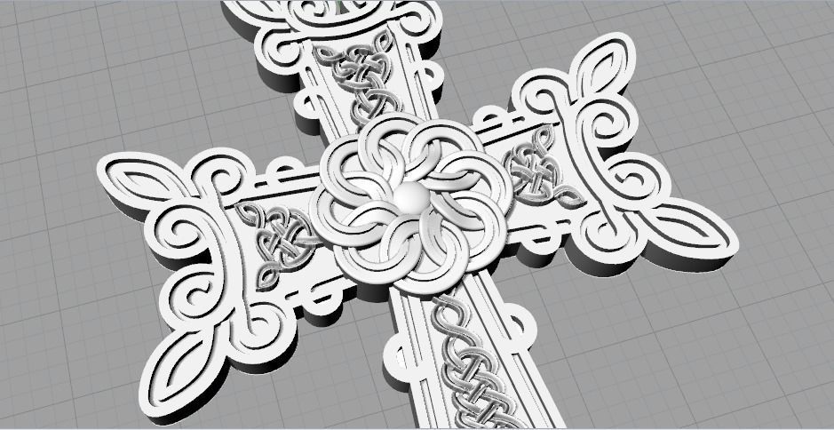 Armenian cross Model 3418 3D model 3D printable | CGTrader