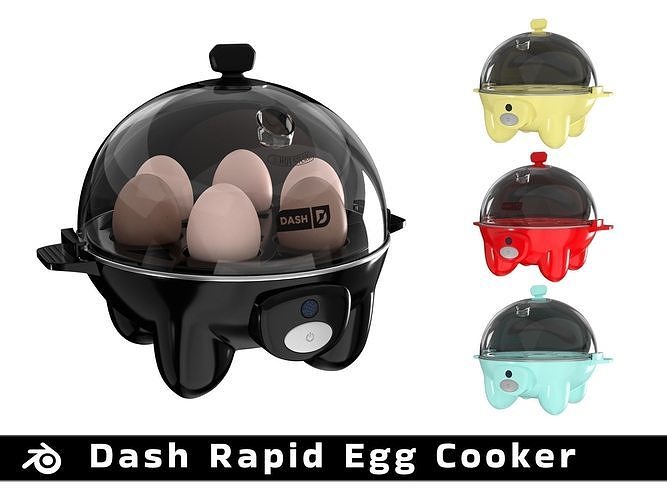 Dash Rapid Egg Cooker 3D model CGTrader