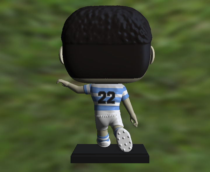 Funko rugby 3D model 3D printable | CGTrader