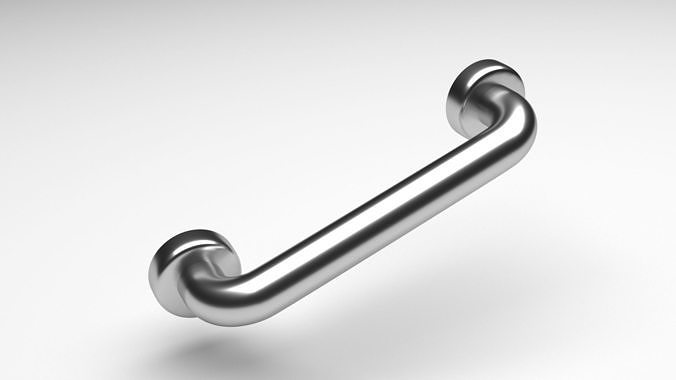 Bathroom Handle Bar 3D model | CGTrader