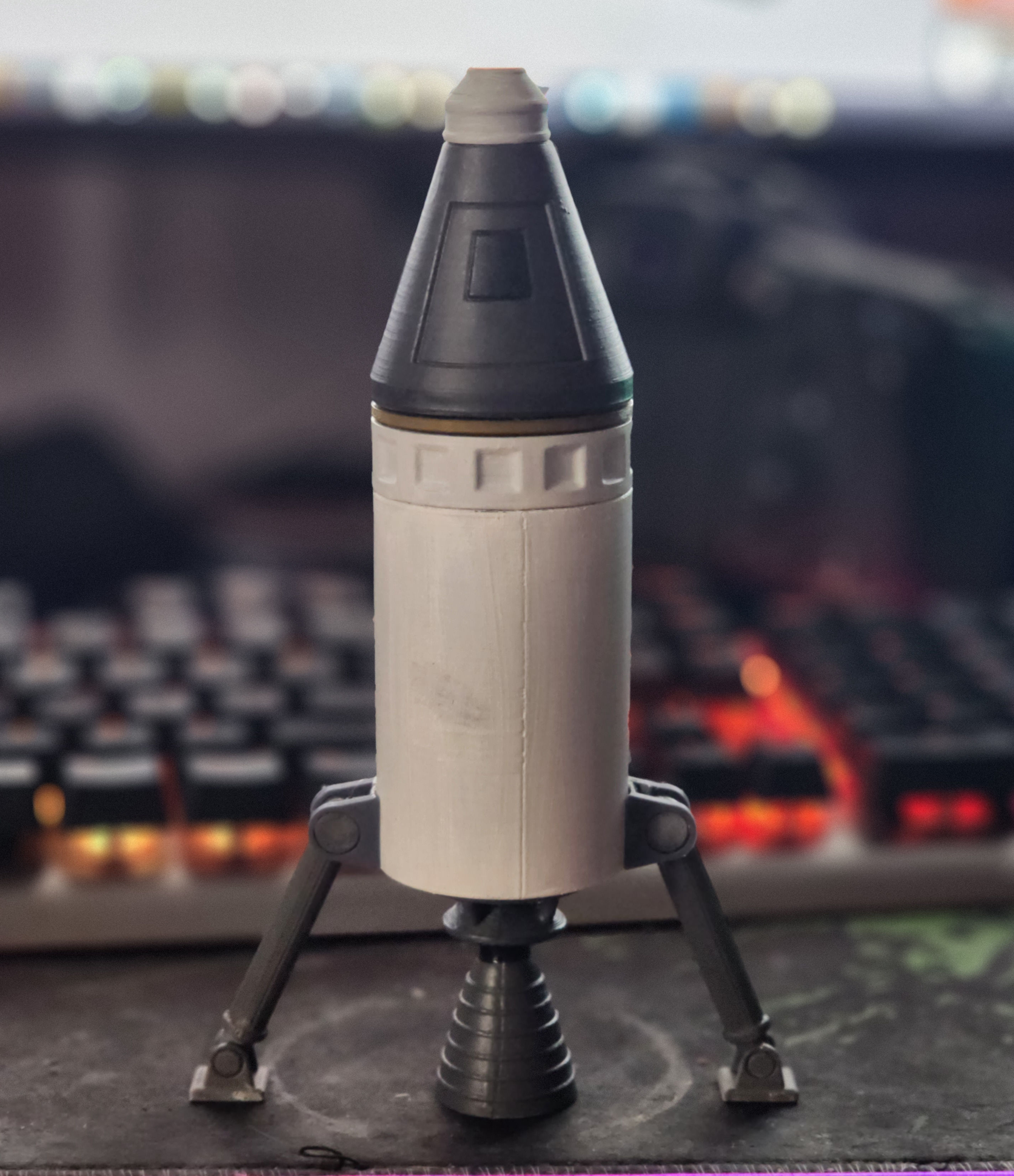 spaceflight simulator rocket 3D model 3D printable CGTrader