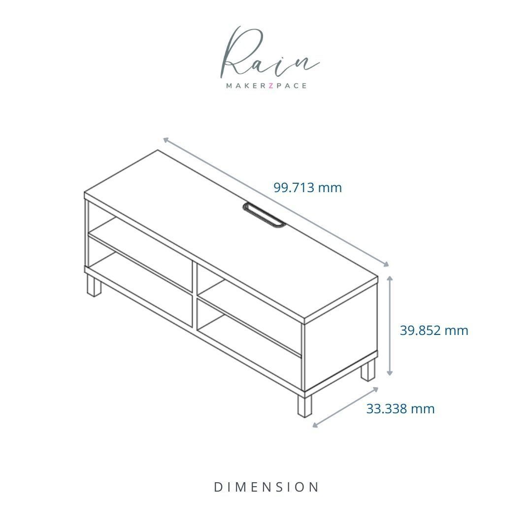 MINIATURE IKEAINSPIRED BESTA TV UNIT 3D model 3D printable CGTrader