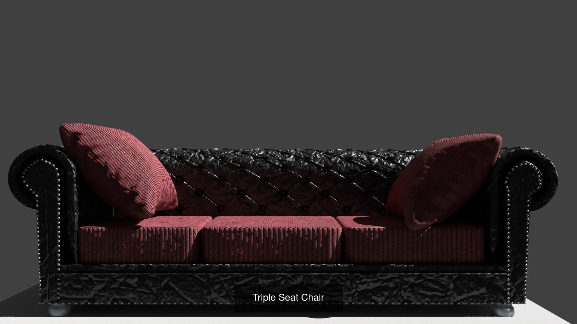 3D Model Collection Blender LowPoly Furniture VR / AR / lowpoly