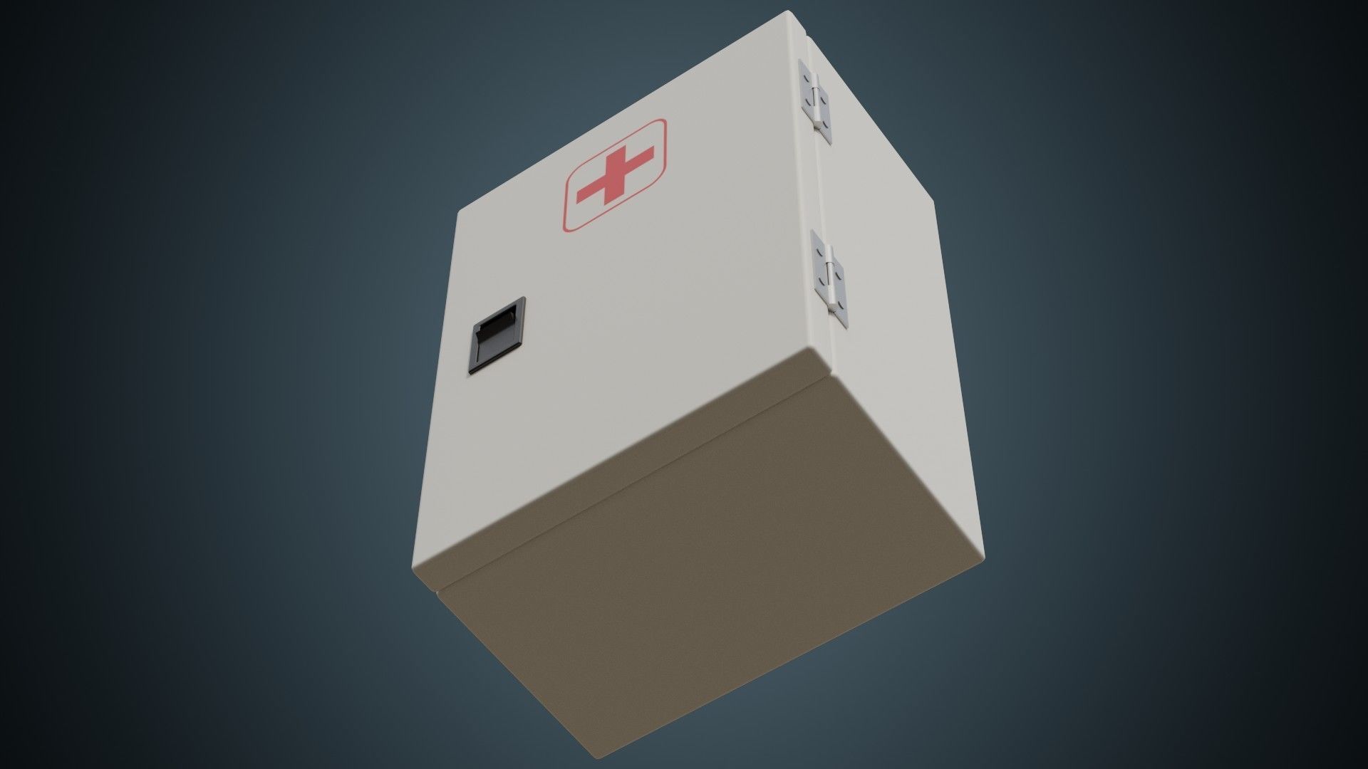 Medical Code Box 3D model Medical Box 1 Basic VR / AR / low-poly | CGTrader