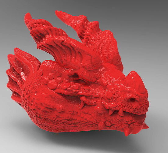 Not Themberchaud Dragon Popcorn Box Dungeons Dragons Dice Box 3D model 3D printable CGTrader