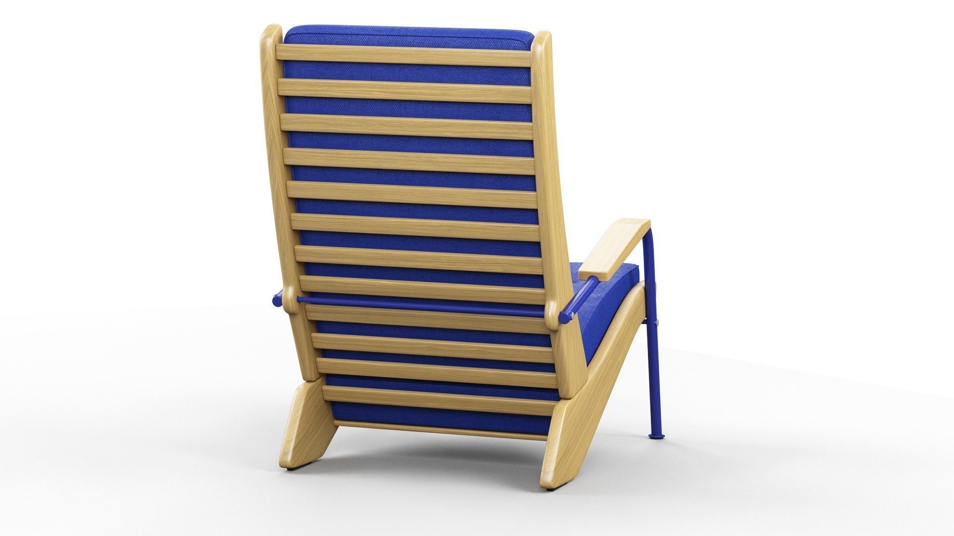 Fauteuil Kangourou lounge chair 3D model CGTrader