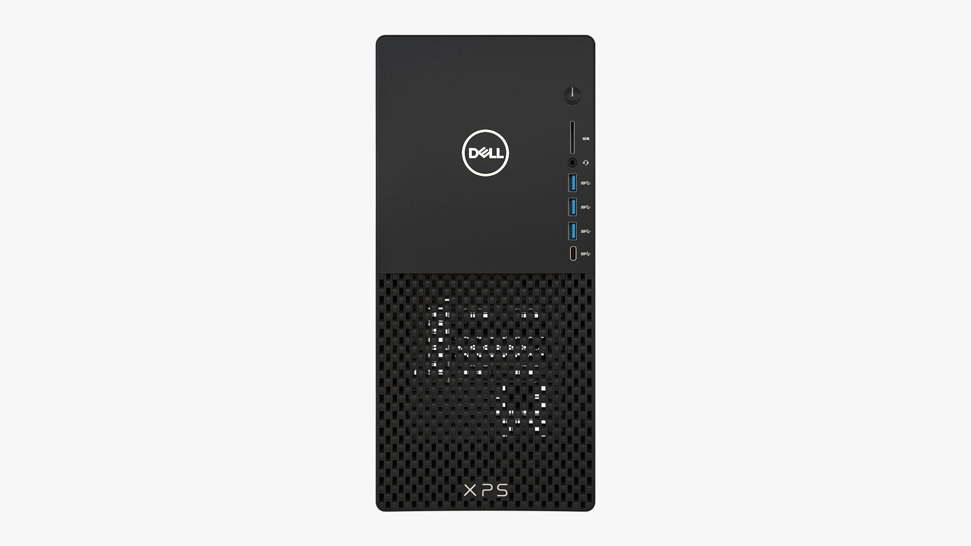 Dell XPS 8940 Desktop Black 3D model CGTrader