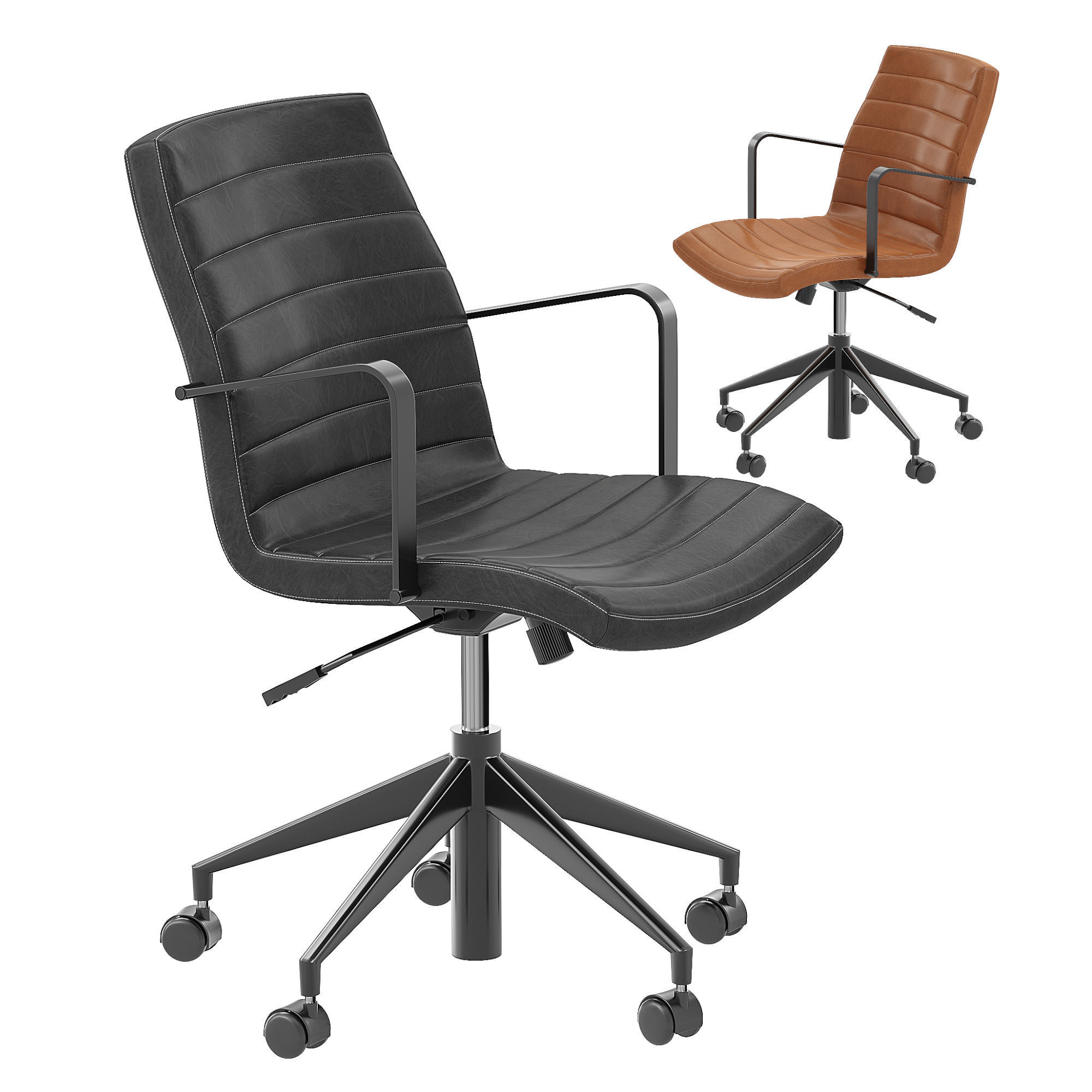 Graham Brown Office Chair 3D model CGTrader