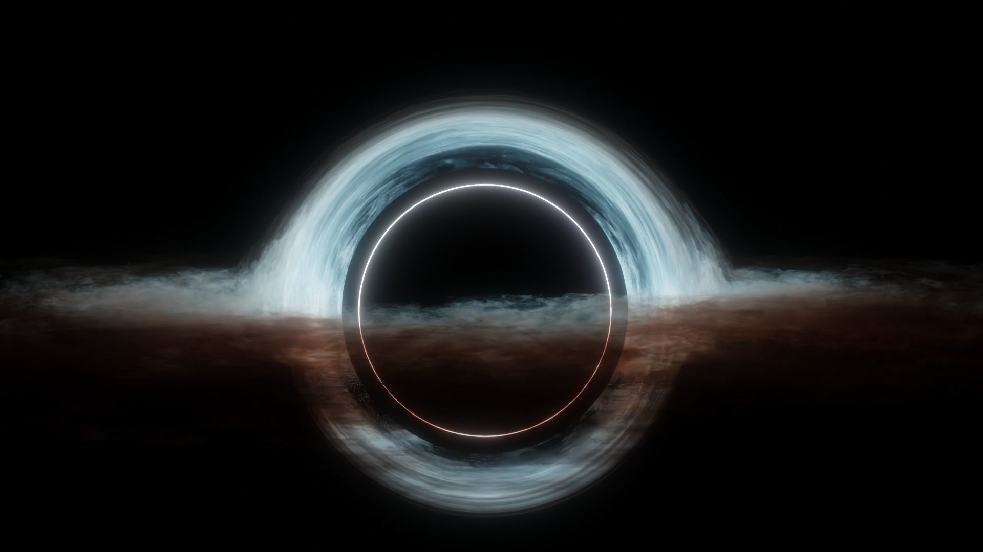 Customizable Black Hole Simulation 3D model animated CGTrader