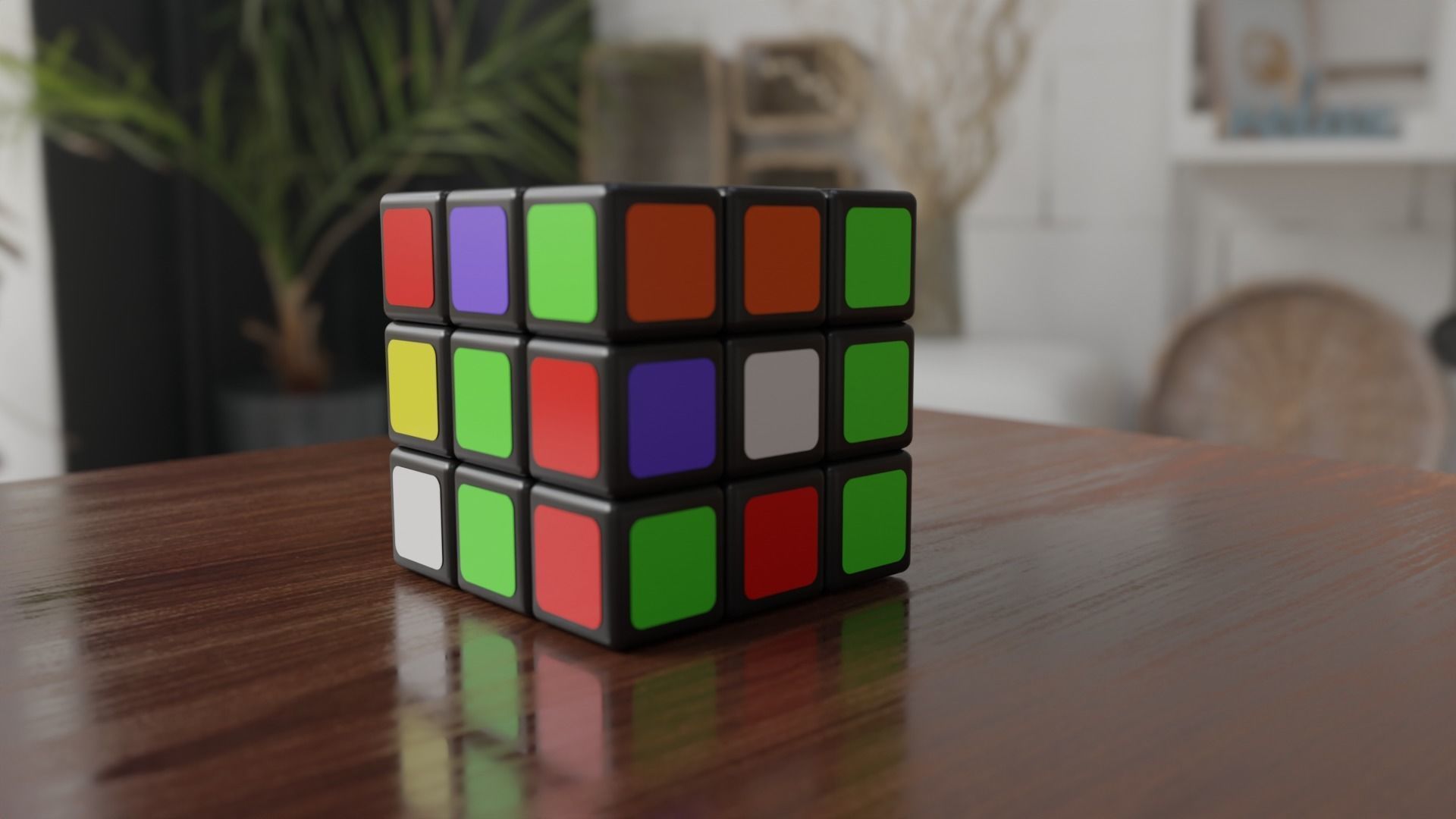 3D Model of Rubik Cube 3D model | CGTrader