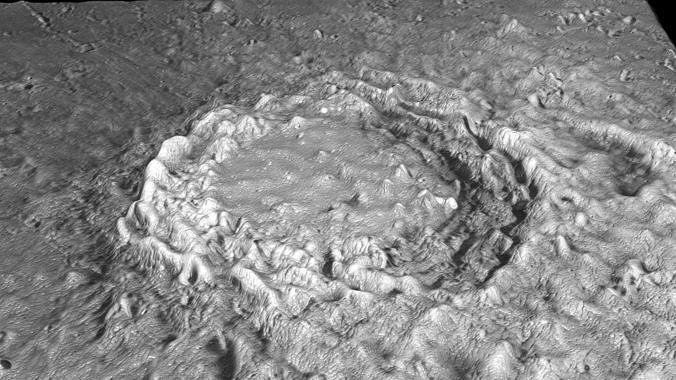 Aristoteles Lunar Crater 3D model | CGTrader