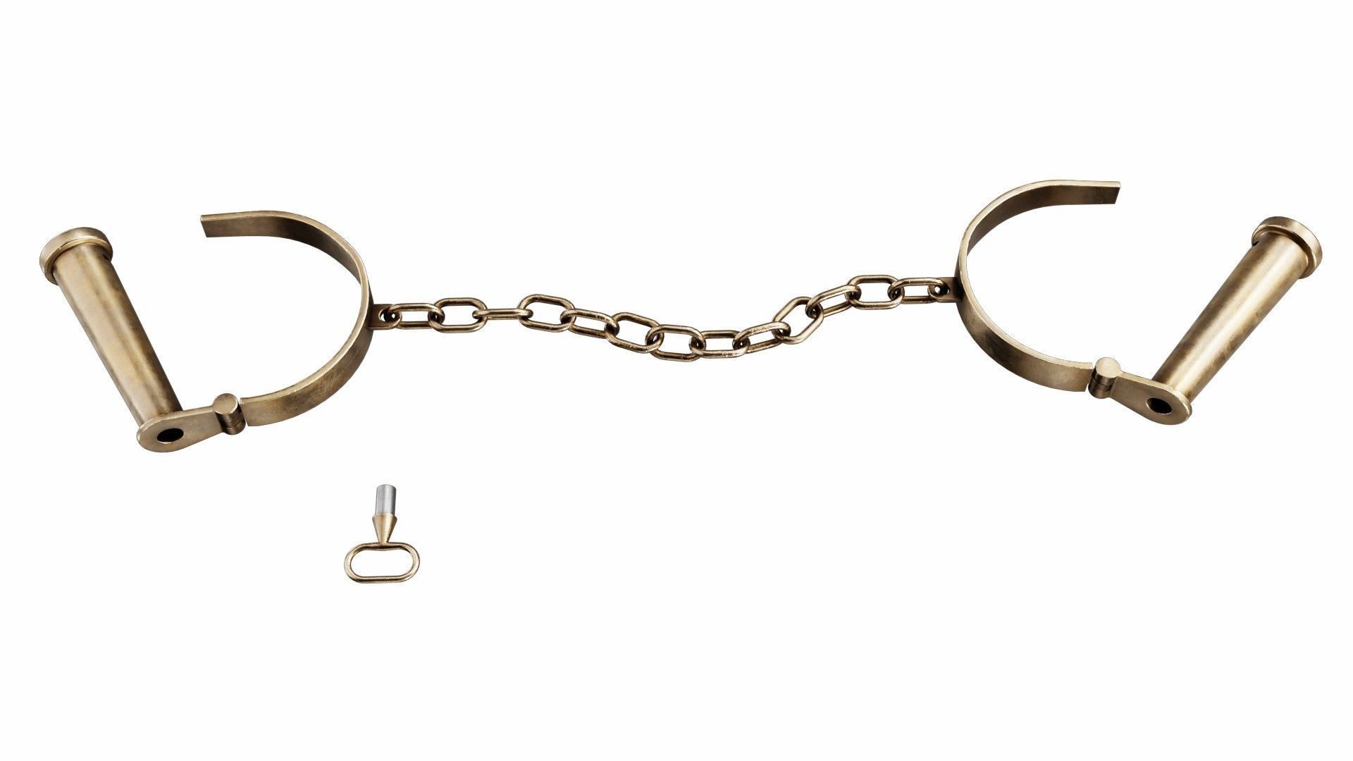 Bronze shackles 3D model CGTrader